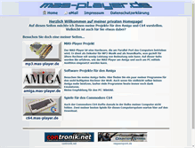 Tablet Screenshot of mas-player.de